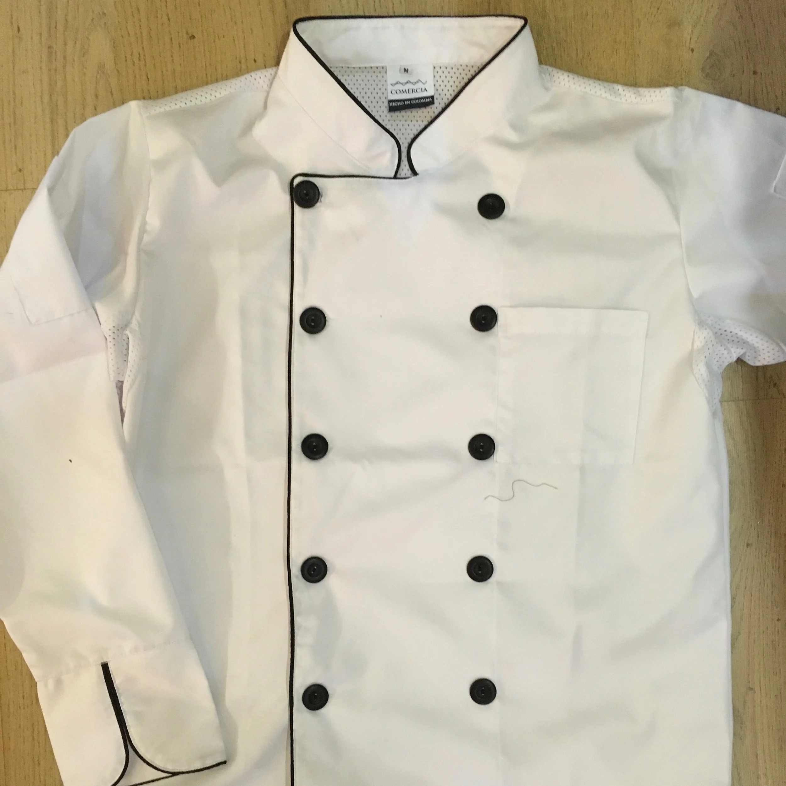 Traje de chef nombre hotsell